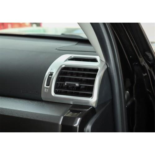 Center Control Side Air Vent Outlet Decal Frame Cover Trim Sticker for Toyota 4Runner 2010+ Car Accessories Interior Decoration