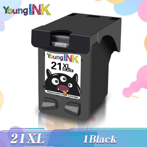 1BK Ink Cartridge Replacement For HP 21 22 HP 21XL 22 XL For Deskjet Envy D1420 D1430 D1445 D1455 D1468 D1460 D1470 Printer