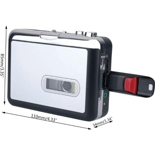 Cassette Tape Player Record Tape to MP3 Digital Converter,USB Cassette Capture,Save to USB Flash Drive Directly