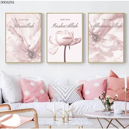Flower rose wall canvas art painting girl bedroom decoration painting canvas decoration picture frame home decoration painting