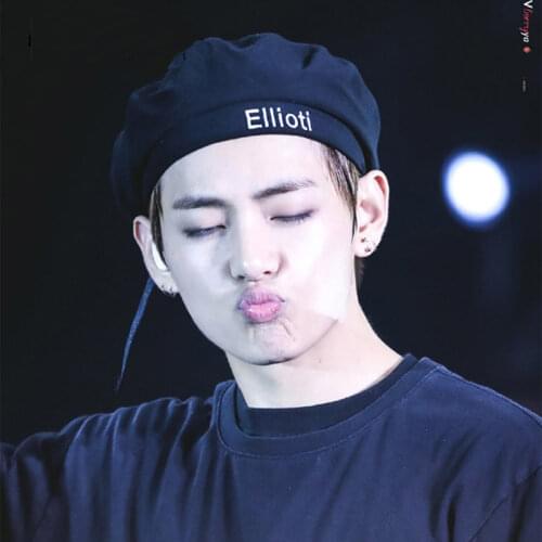 2020 Autumn Winter Men Women Letter Embroidery Berets Female Girls Travel Beret Hat Painter Hat Solid Black Beret Dropshipping