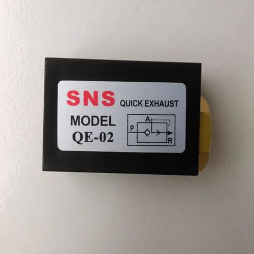 QE-02 1/4'' Quick Exhaust Valve Pneumatic Valve