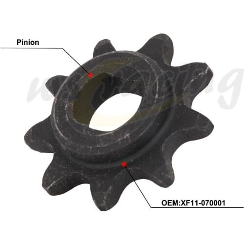 Motorcycle Small Sprocket Pinion For KTM 50 SX XS50 50SX 2002 2003 2004 2005 2006 2007 2008