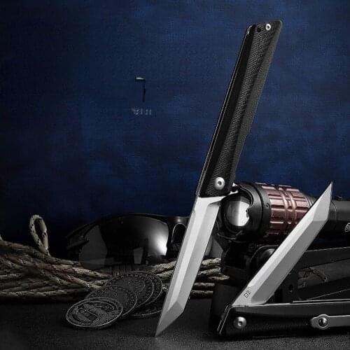 Folding Knife Outdoor Knife Portable Self-defense Knife Sabre Tactical Knife Mini Folding Knife Camping Fruit Knife Good Tool