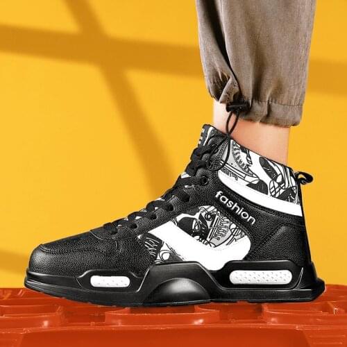 High Top Autumn Running Shoes Man Summer Sneakers Mens Sports Shoes Black Sport Shoes Men Sneakers Tenisky Panske Flats D-1000