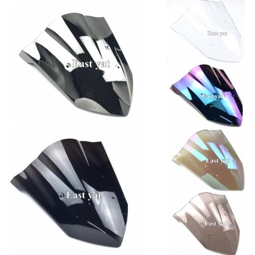 For Honda 2014 2015 2016 2017 CBR650F CBR 650F CBR650 F Motorcycle Windshield Windscreen Double Bubble