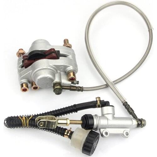 1pcs Rear Disc Brake Caliper System With Brake Pads For Polaris ATV Trail Boss 325 00-02/330 03-04