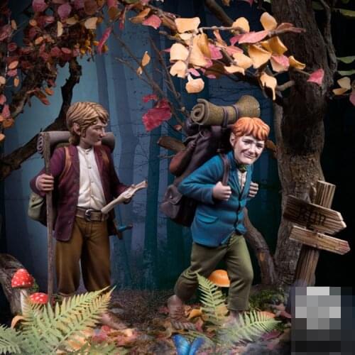 1/24 THE ADVENTURE BEGINS, Resin Model Figure GK, Unassembled and unpainted kit