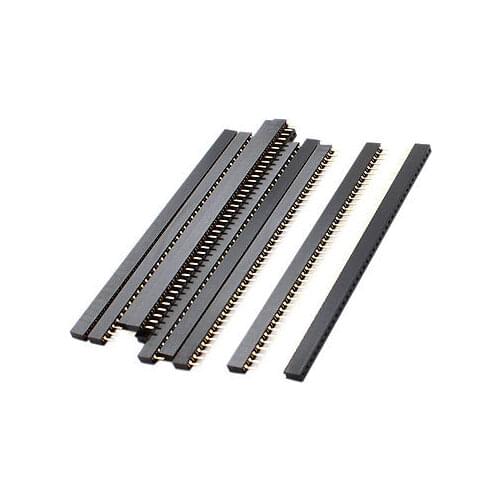 10Pcs 2mm Pitch 1x40 40Pin Female Pin Header Socket Strip Connector