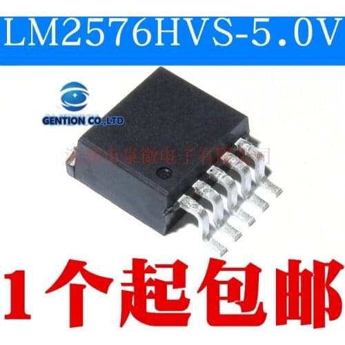 10PCS Voltage step-down transformer chip LM2576HVS-5.0 V / 3.3 V / 12 V/ADJ the TO-263 in stock 100% new and original