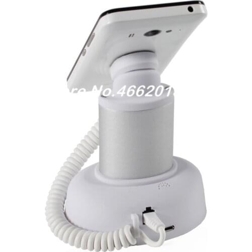 10 pcs Smartphone security display stand alarm for iPhone burglar alarm cellphone anti theft system charging for mobile phone