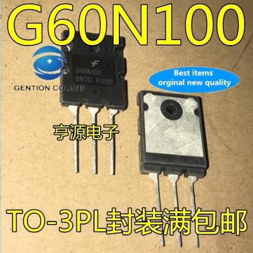 5PCS G60N100 field-effect tube welding machine IGBT single pipe FGL60N100BNTD triode in stock 100% new and original