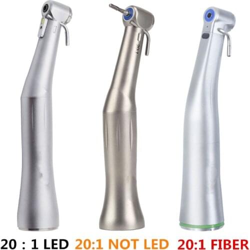 Free shipping 20:1 Contra Angle Slow Speed Handpiece For Dental implant Micromotor Polish Tool