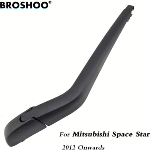 BROSHOO Car Rear Wiper Blades Back Windscreen Wiper Arm For Mitsubishi Space Star Hatchback (2012-) 325mm Windshiled Styling
