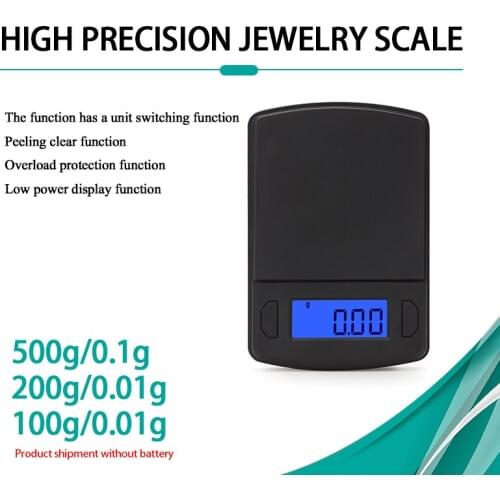 Mini precision Pocket Digital Scale for Gold Sterling Jewelry Scales Weight Gram Balance LCD Electronic Scales High Precision