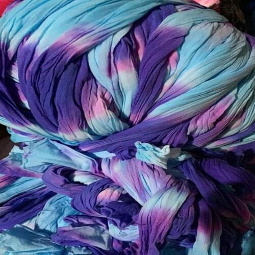 2pcs 3 Colors Artificial Flowers Nylon Stocking Material Accessories Wedding Party Handmade Crafts DIY Wreath Supplies