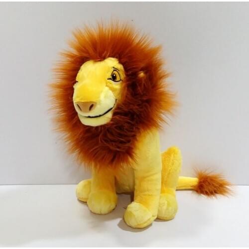 Disney 32cm cartoon plush the lion king adult simba doll toy Decoration of household car decoration Christmas gift