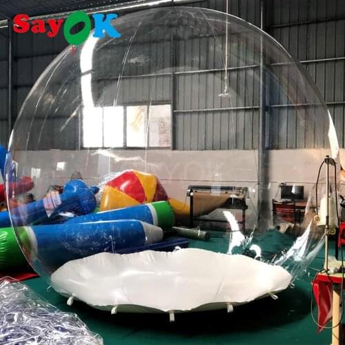 PVC Inflatable Igloo Inflatable Transparent Dome Tent Bubble Tent Inflatable Show Tent Inflatable Outdoor Tent (2m/3m)