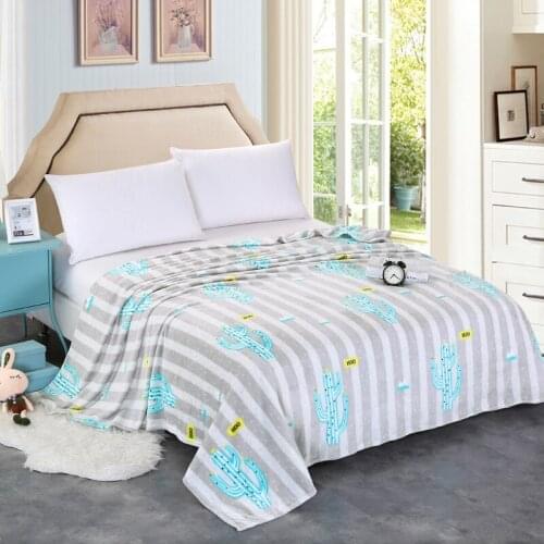 Blanket 200x230cm high density super soft flannel mattress sofa / bed sheet / portable bed cover / travel / shawl / camp