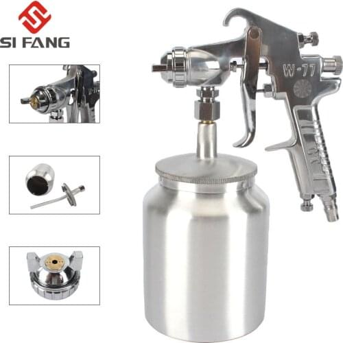 Air Paint Spray Gun 2.5-4mm Nozzle Pneumatic Gravity Airbrush For Painting Car