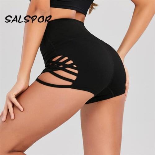 Женские шорты с высокой талией SALSPOR China At AliExpress