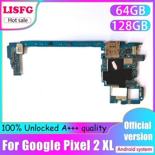 Replacement Disassemble Logic Board For Google Pixel 2 XL Motherboard 64GB 128GB With Full Chips