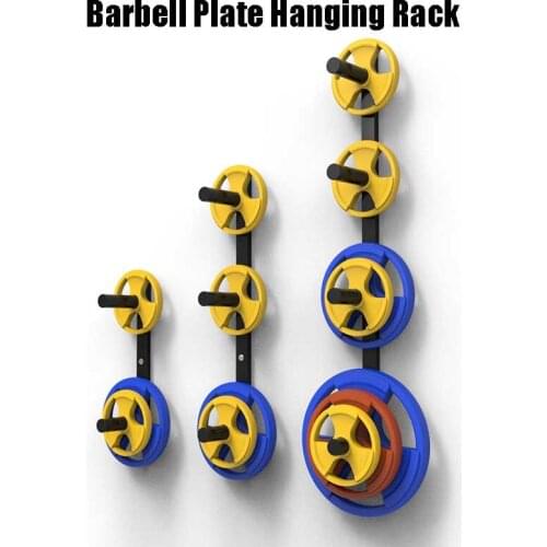 Fitness φ50mm Exercise Barbell Bar Rack For Weights Barbell Shelf Storage Wall Hanging Barbell Plate Disk Display Frame For Rod
