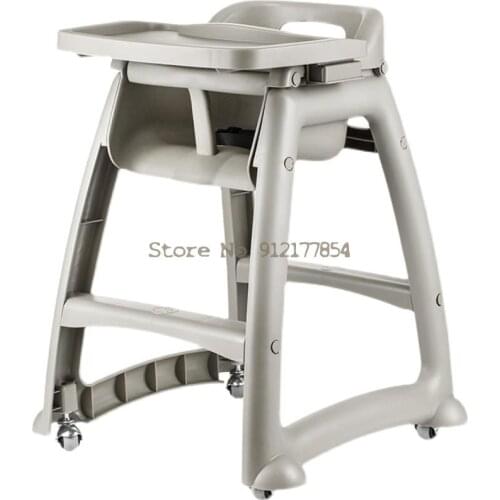 Baby dining chair, childrens dining chair, household and commercial multifunctional baby hotel restaurant McDonalds KFC is sti