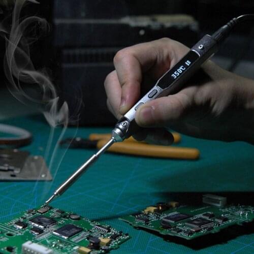 TS100 set mini smart electric soldering iron with a single soldering iron tip (B2/BC2/I)