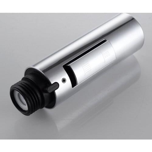 Two Function Kitchen Faucet Pull-Out Spray Head Universal Replacement Part, Polished Chrome