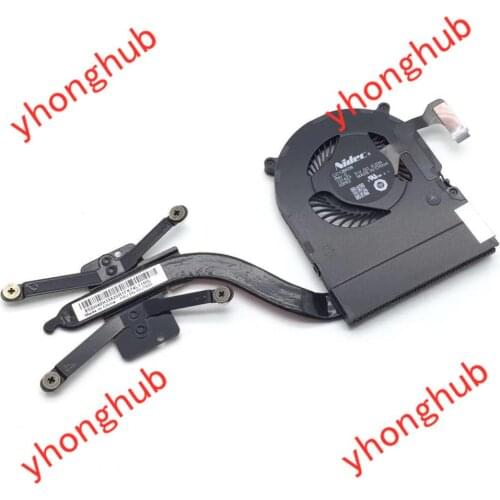 01AW976 15C07 ThinkPad X1 Yoga X1 Carbon4 Radiator 00JT800 ND55C11 Heatsink Fan