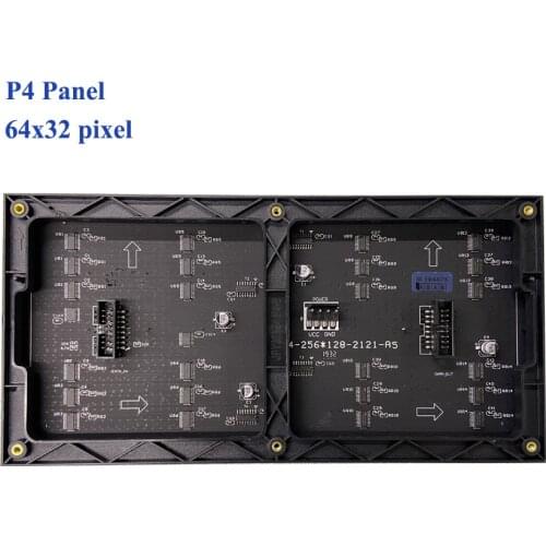64x32 Indoor RGB HD P4 Led Module Video Wall High Quality P2.5 P3 P4 P5 P6 P7.62 P8 P10 RGB Module Full Color Led Display