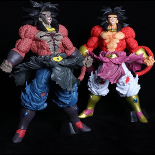 Japan Anime Broli Broly Oversized Dark/primary Color Version PVC Figure Figurine 32cm Toy Model Statue New No Box