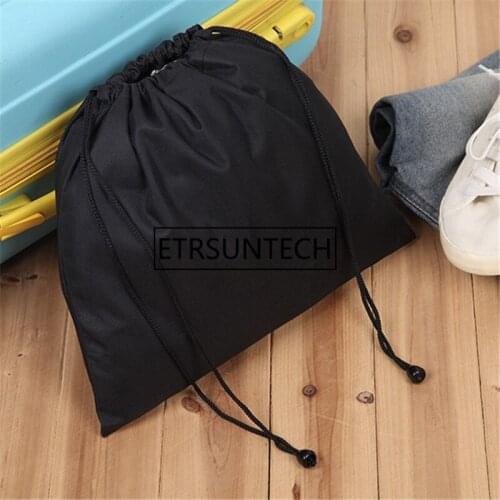100pcs Travel Storage Pouch Drawstring Bags Waterproof Beach Bag Hiking Bags Clothes Shoes Sundries Portable Backpack