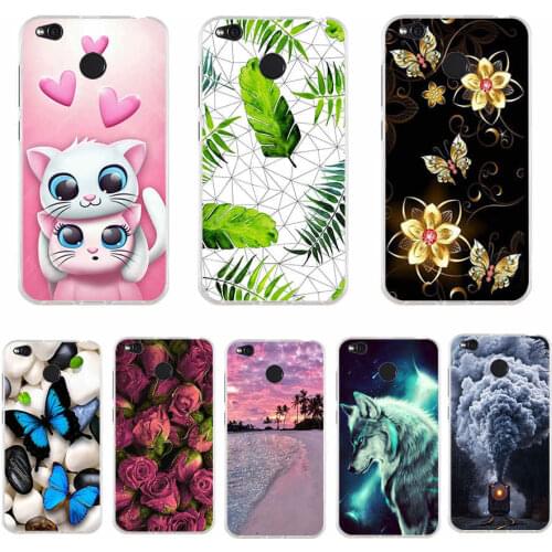 Cases For xiaomi Redmi 4X Case Cover Silicon Cute Cover For xiaomi Redmi 4X Pro Case Cover For xiaomi Redmi 4X Phone case flower
