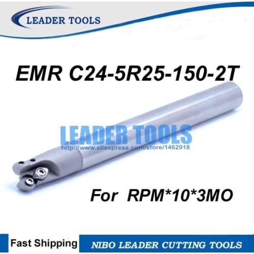 EMR C24-5R25-150-2T diamater 24mm EMR indexable End Mill,Milling tool,R5 Toroidal Cutter 24mm Milling Machine FACTORY SUPPLY