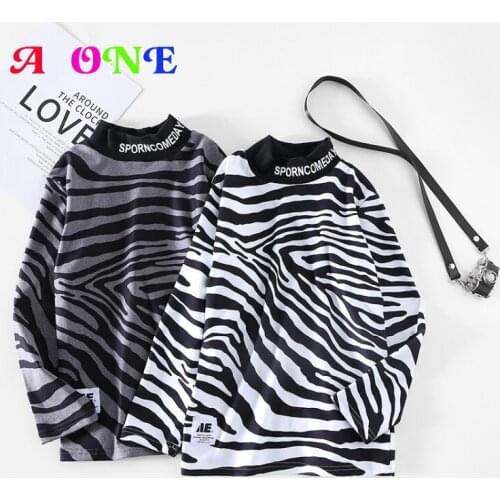 Boys T-shirt boys clothes kids tee baby clothing fashion Leopard O-neck print letter boys long sleeve tops