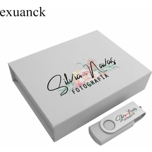 Custom Logo Thumb Drive 16GB Flash Drive 32 Giga Memory Stick Metal Drive Swivel Pendrive Portable 8 GB USB 2.0 Pen Drives