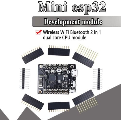 MINI32 V2.0.13 ESP32 rev1 (rev one) WiFi + Bluetooth Module For D1 mini