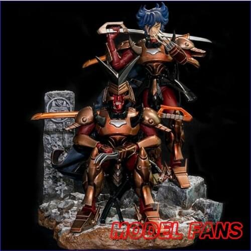 MODEL FANS IN-STOCK laputa Ronin Warriors YoroiDen Samurai Troopers darkness demon general Anubis gk resin figure toy