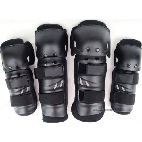 Locomotive Motorcycle ATV Bike Off-road Motocross Knee Protection Stainless Steel Knee Pads