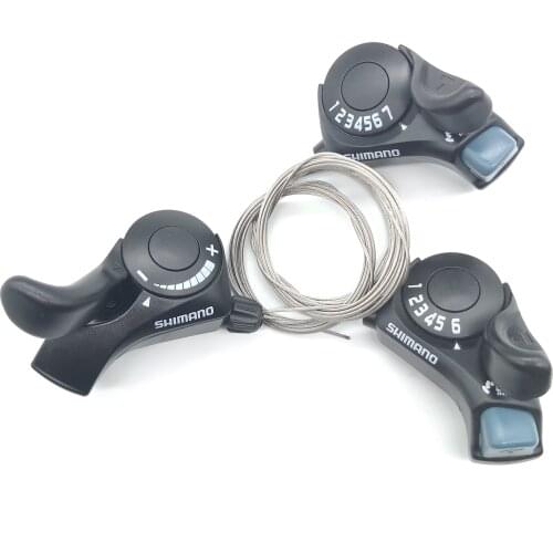 Shimano-OEM SL-TX30 Bicycle Shift Lever 6 7s 18 21 Speed tx30 shifters Inner gear cable included