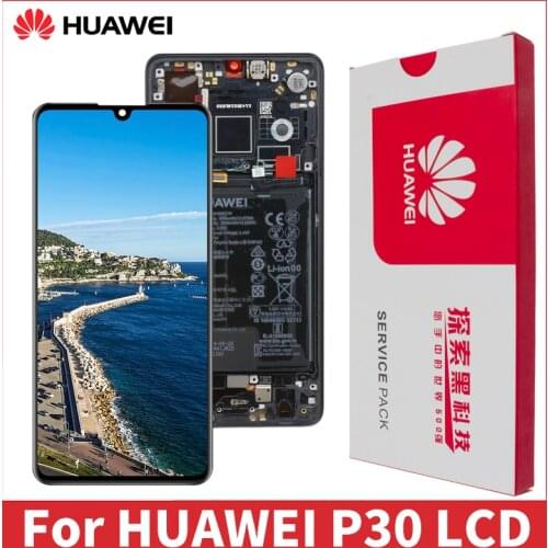 Super AMOLED For Huawei P30 LCD ELE-L29 ELE-L09 Display Touch Screen Digitizer Assembly Replacement For Huawei P30 LCD ELE-AL00