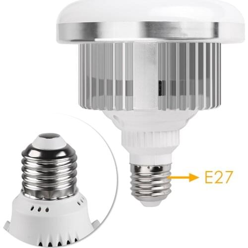 LED Light Bulb 3800k to 5500k Energy Saving Bulb for Photography Photo Video Studio Lighting 45W 70W Optional Remote Control