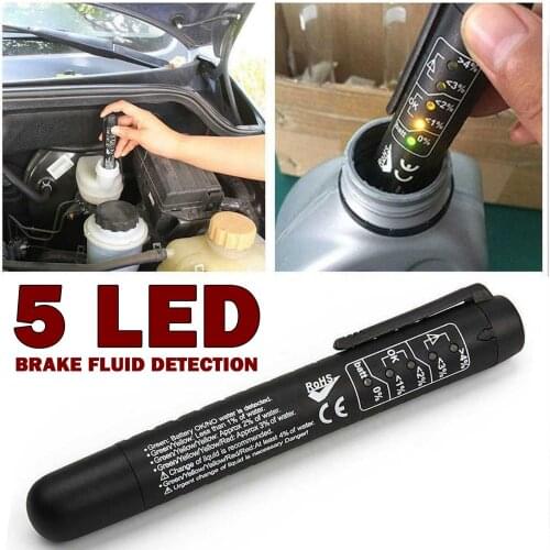 Brake fluid Brake Oil Testing Pen Brake Fluid Tester Check Brake Fluid Liquid LED Display Testing Car Diagnostic Tools