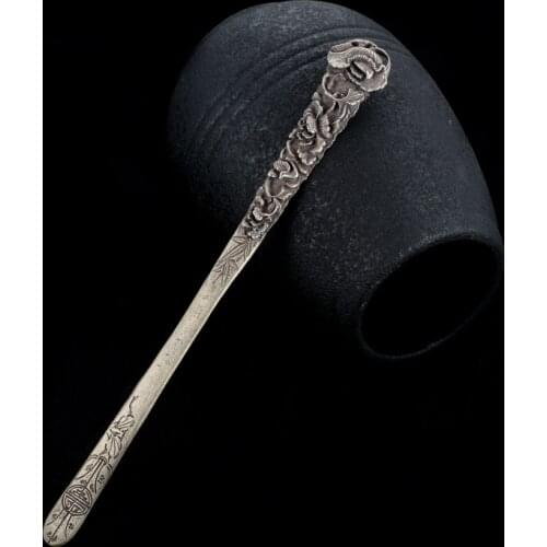 Peony Flower 925 Sterling Silver Hair Stick Vintage Luxury Jewelry Handmade Chinese Hanfu Hairpins Head Jewellery Sticker Women