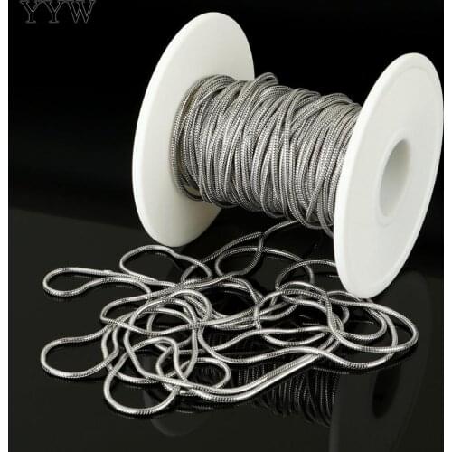 10m/lot Stainless Steel Original color DIY Jewelry Making Chain Metal Necklace Bracelets Making Material Handmade Chains