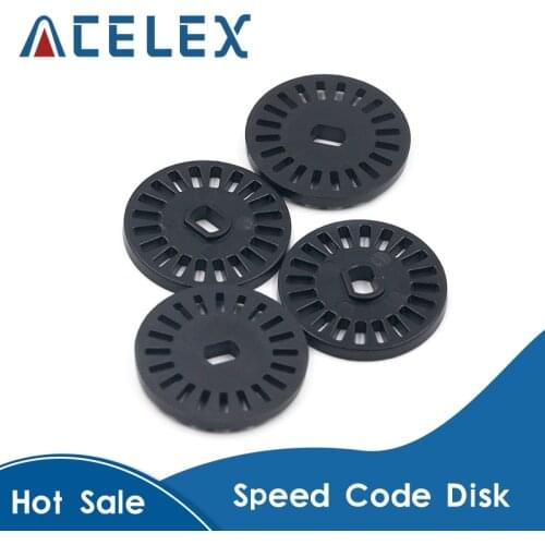 10PCS Coded Disc Encoder 20 Holds Motor Speed Sensor for Robot Speed Test For arduino