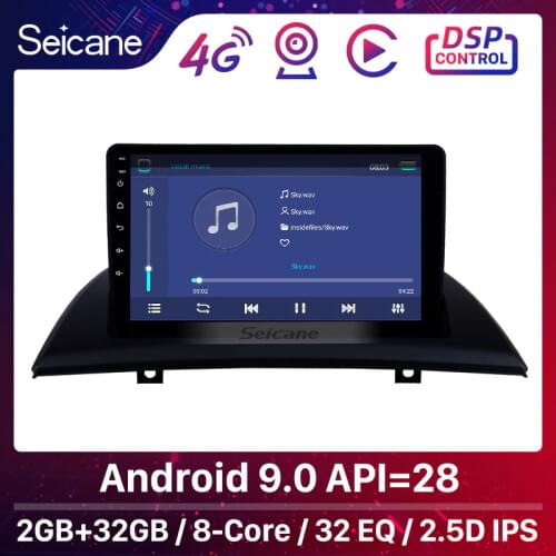 Seicane 9" Android 9.0 Car Radio GPS Multimedia Unit Player For 2004-2012 BMW X3 E83 2.0i 2.5i 2.5si 3.0i 3.0si 2.0d 3.0d 3.0sd
