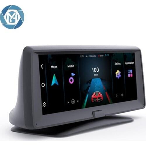 8" IPS Car DVR GPS Android Navigation ADAS Full HD 1080P Dash Camera Dual Lens car video Recorder Remote Live monitor